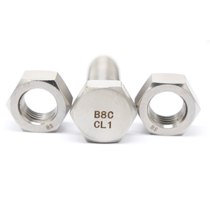 Stainless Steel <strong>M5</strong> M6 M8 M10 M12 Heavy Hex Headed Cap Screw Machine <strong>Bolt</strong> and Nuts Hex Machine Tap <strong>Bolt</strong> - Product Image 6