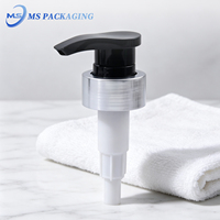 24/410 & 28/410 Pompe de distributeur de savon liquide en plastique pour le lavage des mains et les bouteilles de shampooing Type de pulvérisation