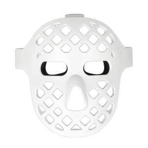 Masque facial LED 7 couleurs personnalisé en usine, design en silicone creux respirant, soin de la peau à domicile - Product Image 1