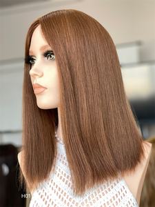 Timide cheveux nouveau Design HD Lace Top juif perruque européenne cheveux humains casher perruques pour les femmes Super légère couche - Product Image 4