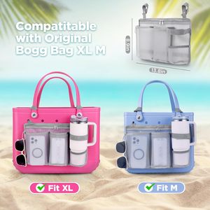 Organisateur de téléphone portable pour sac Bogg, compatible avec Stanley Yeti Owala, insert de rangement en maille, pochette de rangement - Product Image 6