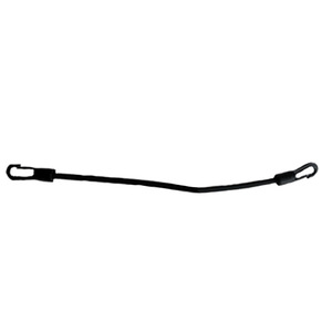 Cuerda elástica de acero de 5mm y 40cm con gancho de remolque y clip de bloqueo para kayak, canoa, tabla de surf, uso en exteriores - Product Image 5