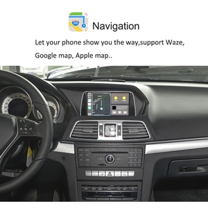 โมดูล NTG4.0 Wireless CarPlay Android Auto Mirror สำหรับรถยนต์เมอร์เซเดสเบนซ์ ปี 2007-2011 รุ่น A B C E GLK GLA ML SLK รองรับ Car Play และระบบช่วยถอยหลัง - Product Image 4