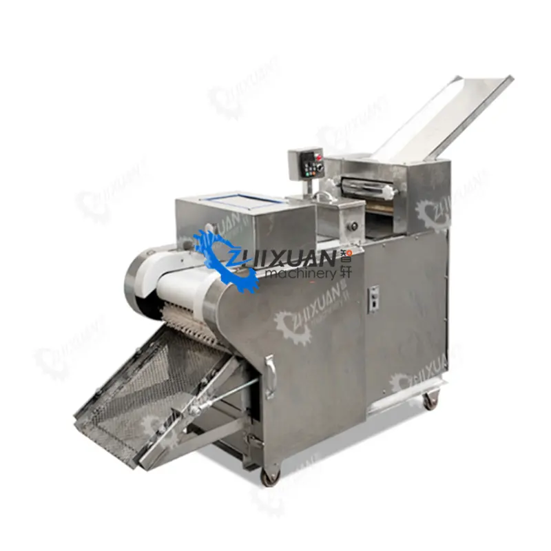 Automatische Nigeriaanse Chinchin Deeg Cube Cutter Chin Chin Vormen Snijmachine