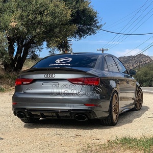 ชุดแต่งภายนอกรถยนต์ A3 S3 RS3 8V Luxury Sedan รุ่น M4 คาร์บอนไฟเบอร์ สปอยเลอร์หลังแบบกำหนดเอง ปีกหลังสำหรับใส่สัมภาระ ปี 2013-2020 - Product Image 6