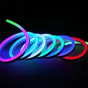 5V USB Neon LED Strip Light <b>RGB</b> Colorful Chasing Water Flow APP/Remote <b>Control</b> Ambient Tape Light - Product Image 1