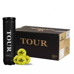 <span class=keywords><strong>Kannon</strong></span> Kanglong Black Pot Crown Group Entrenamiento de tenis profesional Pelota avanzada 4 Granos 67mm 60g Rebote 105-120cm Rebote - Product Image 3