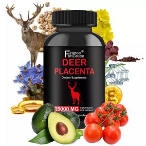 Extrait de Placenta Personnalisé pour Booster l'Énergie et l'Endurance 25000mg 60 Capsules – Le Supplément de Placenta de Cerf le Plus Concentré pour Adultes - Product Image 2