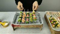Barbecue pliable charbon de bois, pièces, usage intérieur et jetable, respectueux de l'environnement