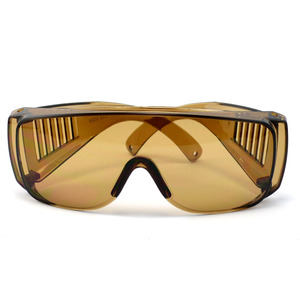 Gafas de Seguridad Dentales Antivaho, de Policarbonato Ámbar, Montura Completa, Protección Médica y Quirúrgica - Product Image 4