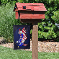 Drapeau de jardin personnalisé, décor de drapeaux de cour personnalisé, ajoutez votre propre image/texte bannière de pelouse de maison décoration murale double face pour la maison