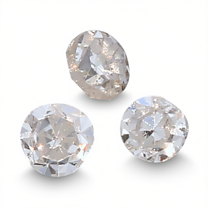 Diamant naturel RRP, diamant blanc brut taillé à la main, qualité de coupe très bonne, clarté SI1, 0,8-1 mm, emballage personnalisé, IGI - Product Image 1