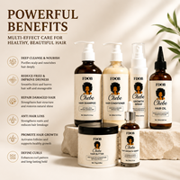 Ensemble de soins capillaires naturels et biologiques Chebe, kit de traitement capillaire à base de plantes en 6 pièces, shampoing, après-shampoing et huile certifiés GMP, vente en gros OEM
