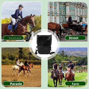 Sacs écologiques pour <span class=keywords><strong>fumier</strong></span> <span class=keywords><strong>de</strong></span> <span class=keywords><strong>cheval</strong></span>, faciles à nettoyer, imperméables, tailles moyennes et grandes, pour mariages, écuries, véhicules, livraison directe - Product Image 4