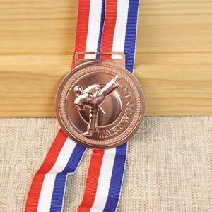 Médailles commémoratives portables en or, argent et bronze pour les compétitions de Taekwondo, les événements sportifs et les récompenses professionnelles - Product Image 4