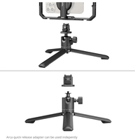 Kit Video DODOUP All-in-One per creatori di Smartphone con sistema Audio e illuminazione Full Quick Pro Edition