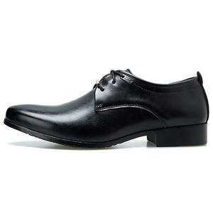 A buon mercato per l'originale 38-48 artificiale di gomma EVA nero Designer genuino significa formale da uomo in pelle scarpe - Product Image 1