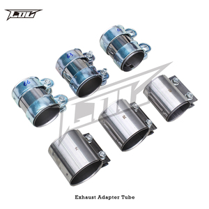 Collier de serrage en acier inoxydable d'usine <span class=keywords><strong>pour</strong></span> tous les modèles de voitures, adaptateur universel <span class=keywords><strong>pour</strong></span> tuyau d'<span class=keywords><strong>échappement</strong></span> Boska avec 76/70/66/63/<span class=keywords><strong>60</strong></span> <span class=keywords><strong>mm</strong></span> - Product Image 3