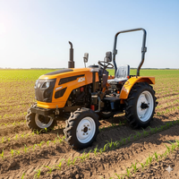 Pabrik traktor manufaktur Mini mesin pemotong rumput Harvester 40hp traktor kompak