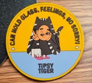 Wholesale Personalized Soft PVC Coasters Non-Slip Coffee Beer <b>Car</b> <b>Cup</b> <b>Holders</b> for Gift Giving Advertising Coasters - Product Image 3