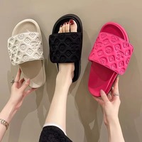 Sandales plates à plateforme ouvertes de luxe pour femmes – Marque de mode tendance pour femmes