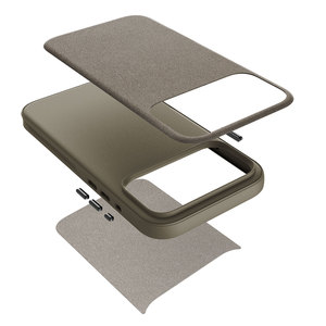 เคสโทรศัพท์หนัง PU แบบปรับแต่งได้เคสโทรศัพท์กันกระแทกด้วยแม่เหล็กกระดุมพิมพ์ Ai ด้านหลังเป็นหนังสำหรับ <span class=keywords><strong>iPhone</strong></span> 17 AIR PRO MAX - Product Image 6