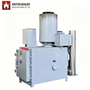 Incinérateurs de déchets, capacité de combustion 500 kg/h, incinérateur de déchets solides sans fumée avec grande porte - Product Image 3