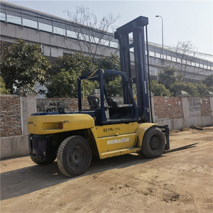 Chariot élévateur Komatsu FD100-7 de 10 tonnes en vente à Shanghai, chariot élévateur à fourche Komatsu d'occasion pas cher FD100 - Product Image 6