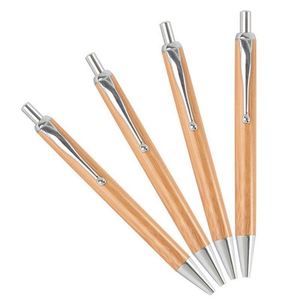 Recoverable ECO Press Bamboo Ball Point <b>Pen</b> Wholesale Bulk Environmental Friendly Customized Logo Printed for Office Gift - Product Image 6