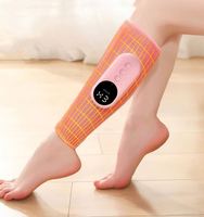 Fuß- und Beinmassagegerät mit Luftkompression, Vibration und Wärme, 20-Minütige Akkulaufzeit, AS ALL STAR