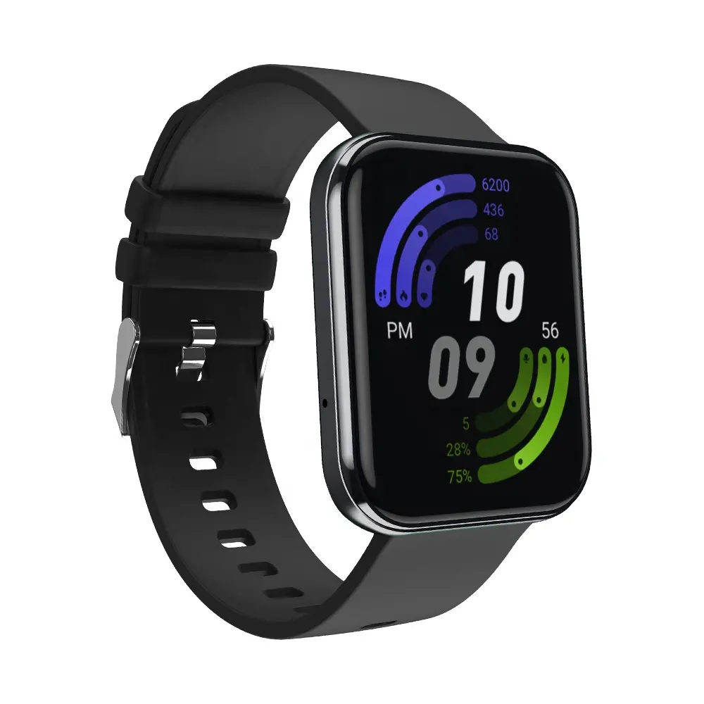 Wearable Devices Health Monitoring Smart Watch AMOLED Screen BT Phone Call Music Play Smartwatch Bracelet Wrist Watch