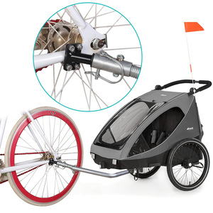 Attache de remorque pour vélo, connecteur de remorque pour vélo pour enfant, animal de compagnie ou transport de marchandises - Product Image 4