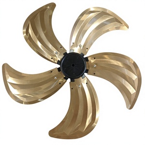 Pièce de rechange durable en métal pour pales de ventilateur, pour ventilateurs de refroidissement industriels et domestiques, offrant une performance de flux d'air puissante - Product Image 1