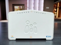 BRMC Firmware bekas Modem FTTH bahasa Inggris, peralatan serat Port WIFI 4FE + 2pot + 1USB + + Modem Gpon Onu Modem