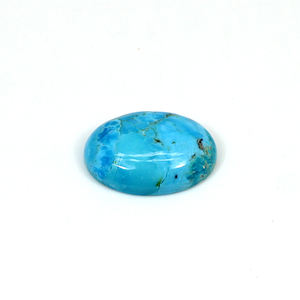 ธรรมชาติอเมริกันเทอร์ควอยซ์19X14มม. รูปไข่ Cabochon 9.8 Cts อัญมณีหลวมสำหรับทำเครื่องประดับ - Product Image 1