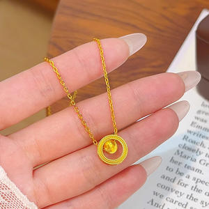 Collar de Clavícula Elegante y Exquisito para Mujer, con Perlas de Bambú, Diseño de Lujo Ligero, Personalizado, Novedad 2025, Superventas - Product Image 1