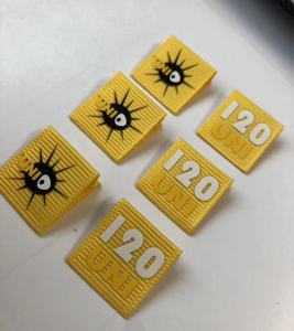 Vêtements pour chien Safe Care avec impression réfléchissante, badge en flocage 3D, autocollant thermique en silicone 3D pour vêtements <span class=keywords><strong>de</strong></span> chien - Product Image 6