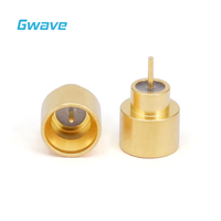 GPPO Mini-SMP Conector RF de detención completa macho Dieléctrico de vidrio sellado herméticamente para aplicaciones de PCB y RF DC 65GHz