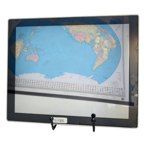 Thang Máy hạ cánh màn hình cảm ứng Bảng điều khiển hoạt động cop lop hiển thị cho khách sạn sử dụng kim loại thiết kế hiện đại - Product Image 3