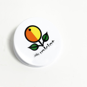 Plastic Magnetic Memo Clip 6Cm Round With Logo Printing For School Office Use - Product Image 5