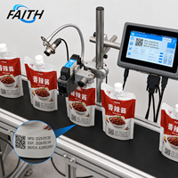 Impresora de Inyección de Tinta Continua en Línea de Grado Profesional Faith para la Industria Alimentaria, Codificación de Fecha de Caducidad y Número de Lote