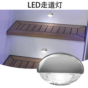 Lumière d'escalier de yacht à LED blanche 12VDC, lumière de passerelle marine et lumière murale semi-ombragée, série de lumières de chemin - Product Image 2