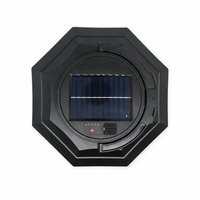 Lanterne de camping LED rechargeable à l'énergie solaire avec batterie externe, charge Type-C, indice de protection IP54, 3 modes d'éclairage et crochet de suspension