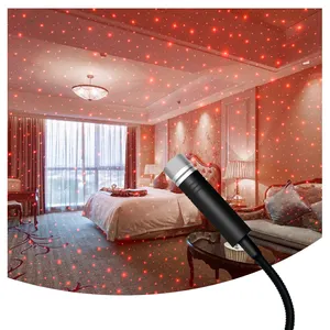 아마존 핫 세일 USB 스타 프로젝터 야간 조명 led 조명 장식 홈 및 키즈 룸 천장 조명 침실
