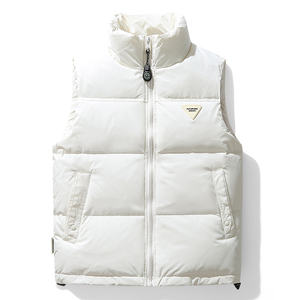 Veste matelassée <span class=keywords><strong>sans</strong></span> manches personnalisée pour <span class=keywords><strong>homme</strong></span>, hiver 2024, veste d'extérieur, vente en gros, <span class=keywords><strong>taille</strong></span> unisexe, fermeture éclair, gilet - Product Image 3