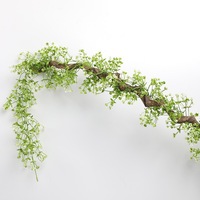 Tanaman Rambat Bunga Baby's Breath Plastik Buatan Beraroma - Dekorasi Pernikahan & Lanskap Rumah Semi-Handmade