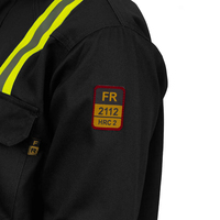 Chemise de travail ignifuge et antistatique 100 % coton à manches longues, réfléchissante, taille personnalisée, résistante au feu