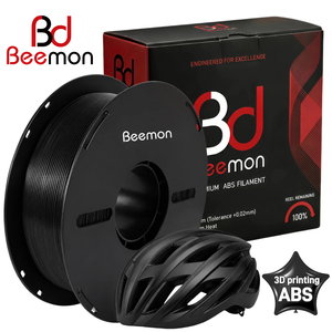 เส้นพลาสติก ABS ยี่ห้อ BEEMON ทนทาน น้ำหนัก 1 กก./ม้วน ขนาด 1.75 มม. ทนทานต่อสภาพอากาศ ความแข็งสูง สำหรับงานพิมพ์ 3 มิติกลางแจ้ง - Product Image 1