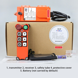 Télécommande radio industrielle sans fil F21-2D4S pour grue, interrupteur de commande à distance CE en métal et plastique résistant aux chocs - Product Image 4