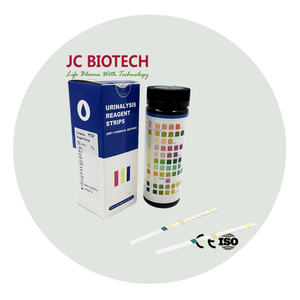 Thuis Urine <span class=keywords><strong>Test</strong></span> 4 Parameters Urine <span class=keywords><strong>Test</strong></span> Strips Microalbumine Urine Testkit - Product Image 4